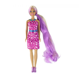 Bábika Anlily s dlhými fialovými vlasmi