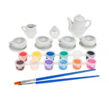 Keramická čajová súprava na maľovanie