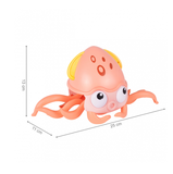 Roztomilá chodiaca a plávajúca chobotnica