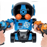 Strieľajúca hra robot - 2 pištole na penové loptičky a terč v tvare robota