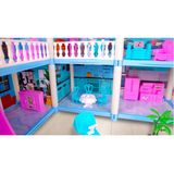 Domček pre bábiky Rezidencia s detským ihriskom