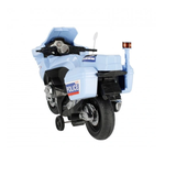 Policajná motorka na zotrvačník