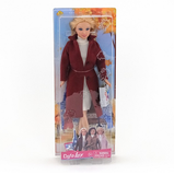 Bábika Defa Lucy v kabáte