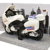 Policajná motorka so svetlom a zvukom 24 cm