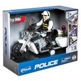Policajná motorka so svetlom a zvukom