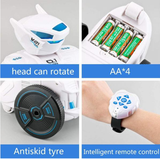 DIY robot na diaľkové ovládanie hodinkami
