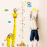 Nálepky na stenu - meter žirafa 