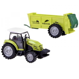 Traktor s vlečkou na hnojivo 22 cm