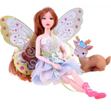 Bábika Emily motýlia víla s jelenčekom