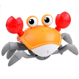 Interaktívny utekajúci krab