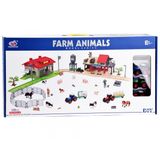 Veľká farma so zvieratami a hospodárskymi strojmi 125 ks