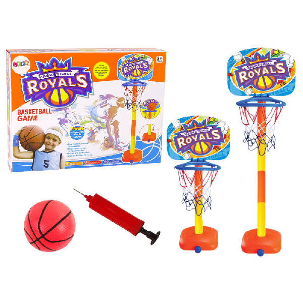 E-shop Basketbalová súprava s loptou a pumpou 120 cm