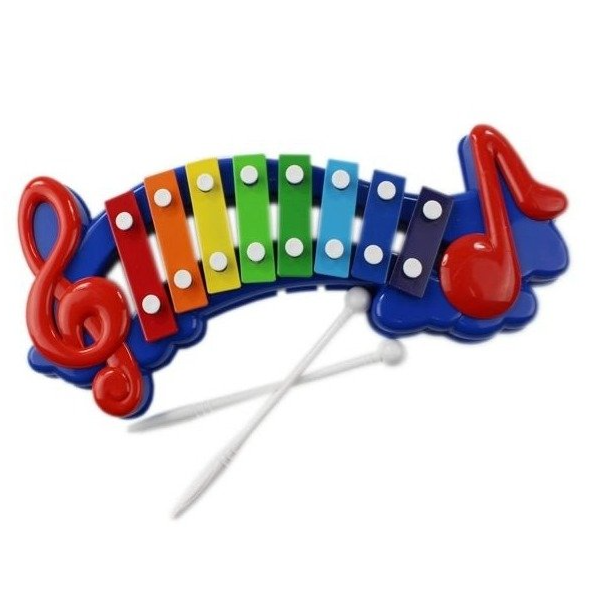 Detský farebný cimbal 8 tónový