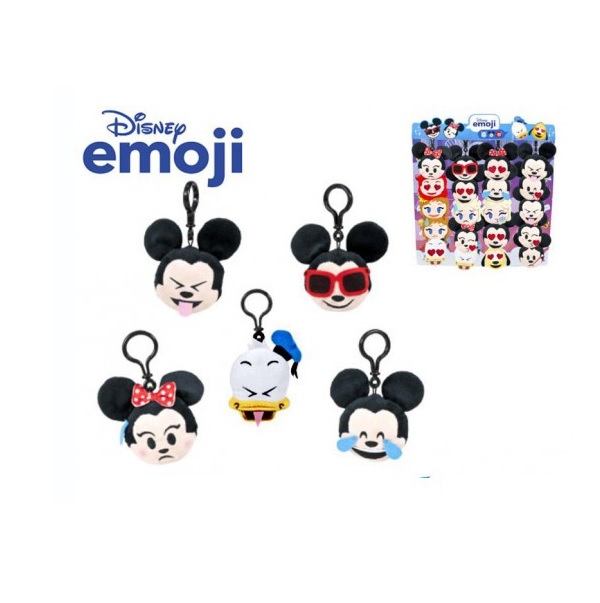 E-shop Disney emoji plyšový prívesok na kľúče