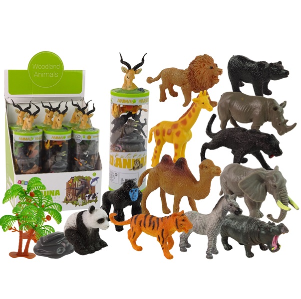 E-shop Divoké zvieratá z Afriky - sada 12 figúrok