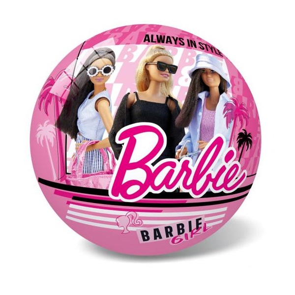 E-shop Gumová lopta Barbie 14 cm