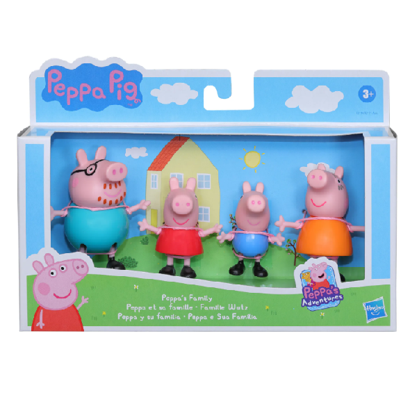 E-shop Hasbro prasiatko Peppa Pig s rodinou