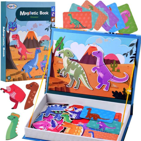 E-shop Magnetické puzzle - dinosaurus