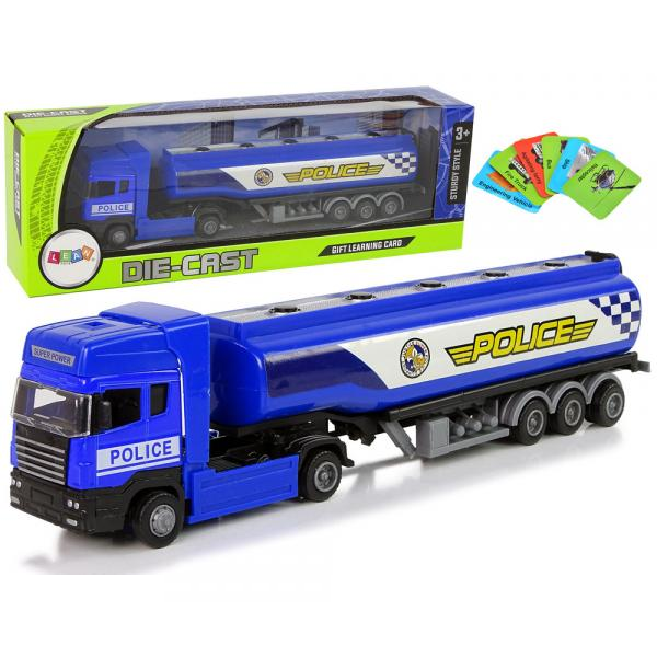 E-shop Modrý kamión cisterna Polícia