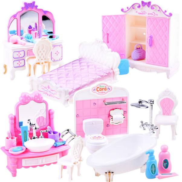 E-shop Nábytok pre bábiky: kúpeľňa a spálňa