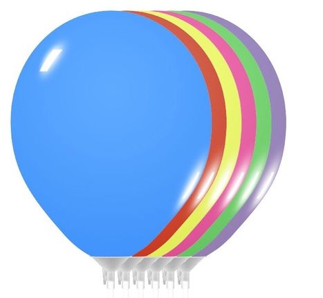 Balóny pastelové 26 cm - 10 ks