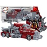 Transformer červený kamión 2 v 1