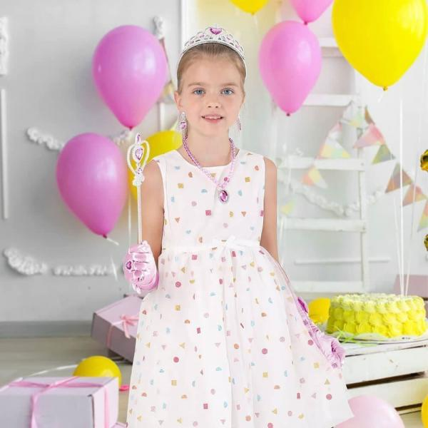 E-shop Súprava doplnkov pre malú princeznú fialová