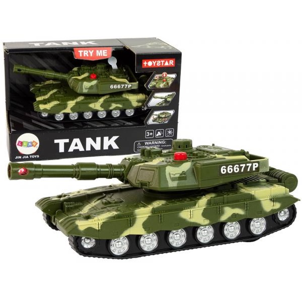 E-shop Vojenský tank so svetlom a zvukom